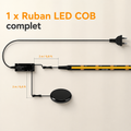 LUMA™ | Kit Ruban LED COB Tactile Haut de Gamme Sunova Home