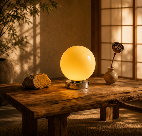 AUREA™ | Lampe de Table en Verre Sunova Home