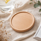 Sous-verres LUNA™ – Bois Naturel Sunova Home