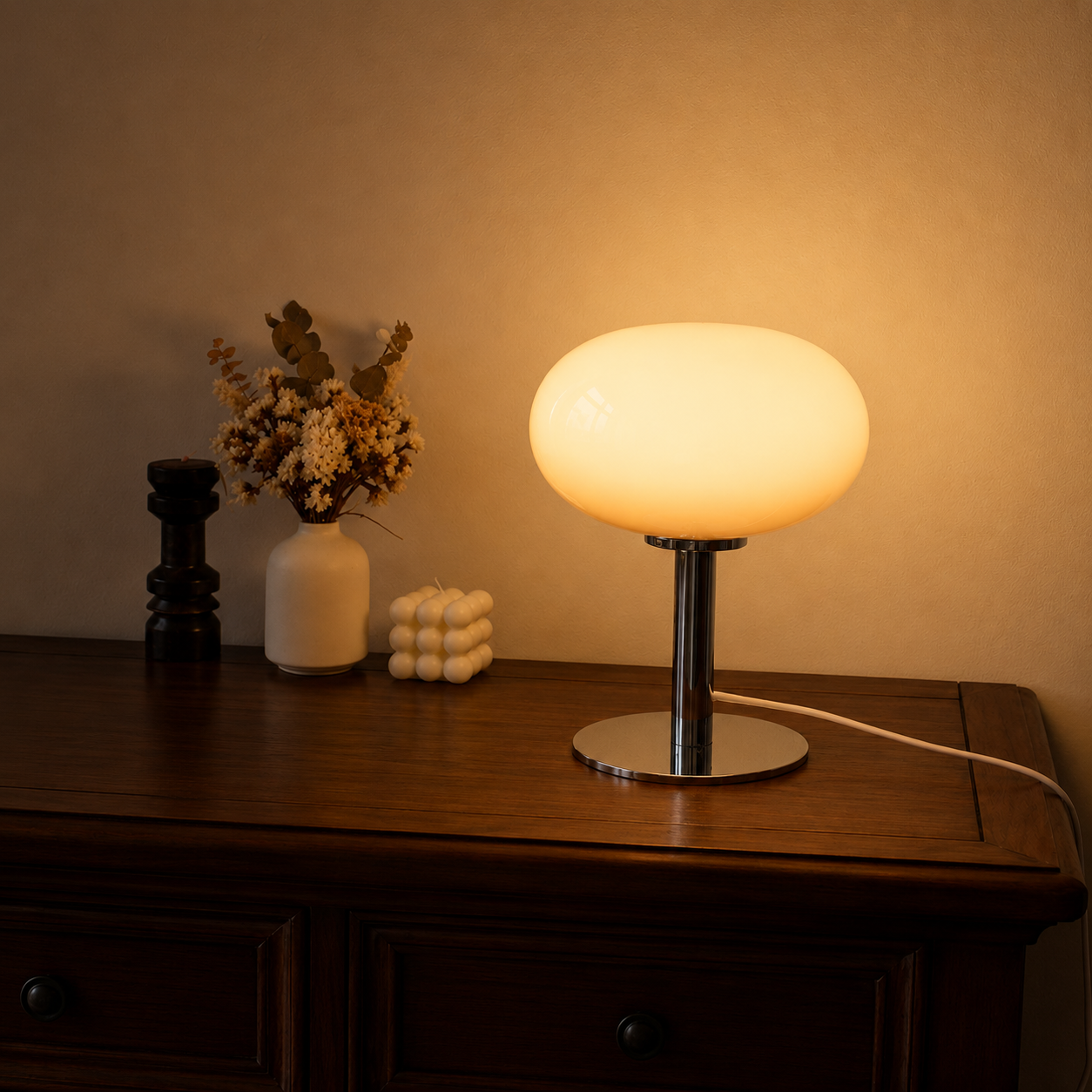 LUNA™ | Lampe de Table en Verre Design Sunova Home