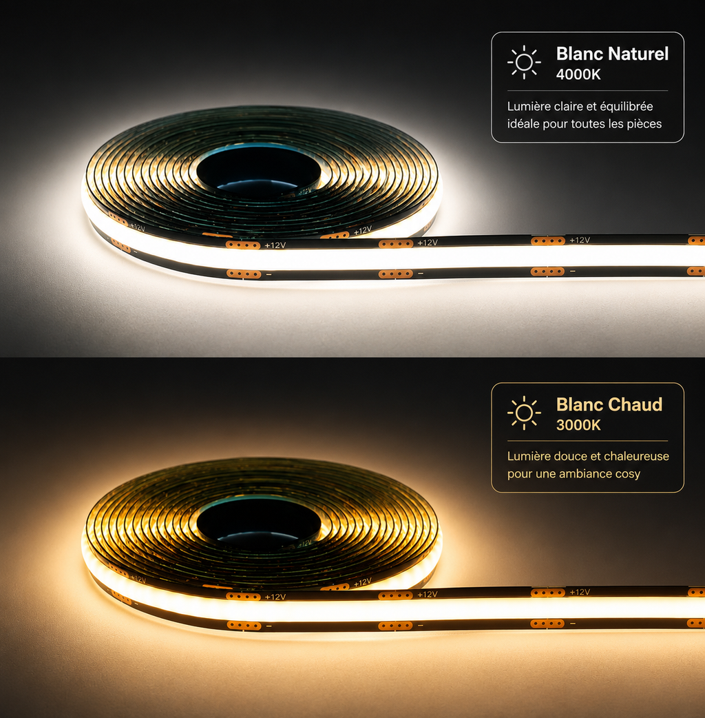 LUMA™ | Kit d'Éclairage LED COB Architectural avec Variateur Tactile Sunova Home