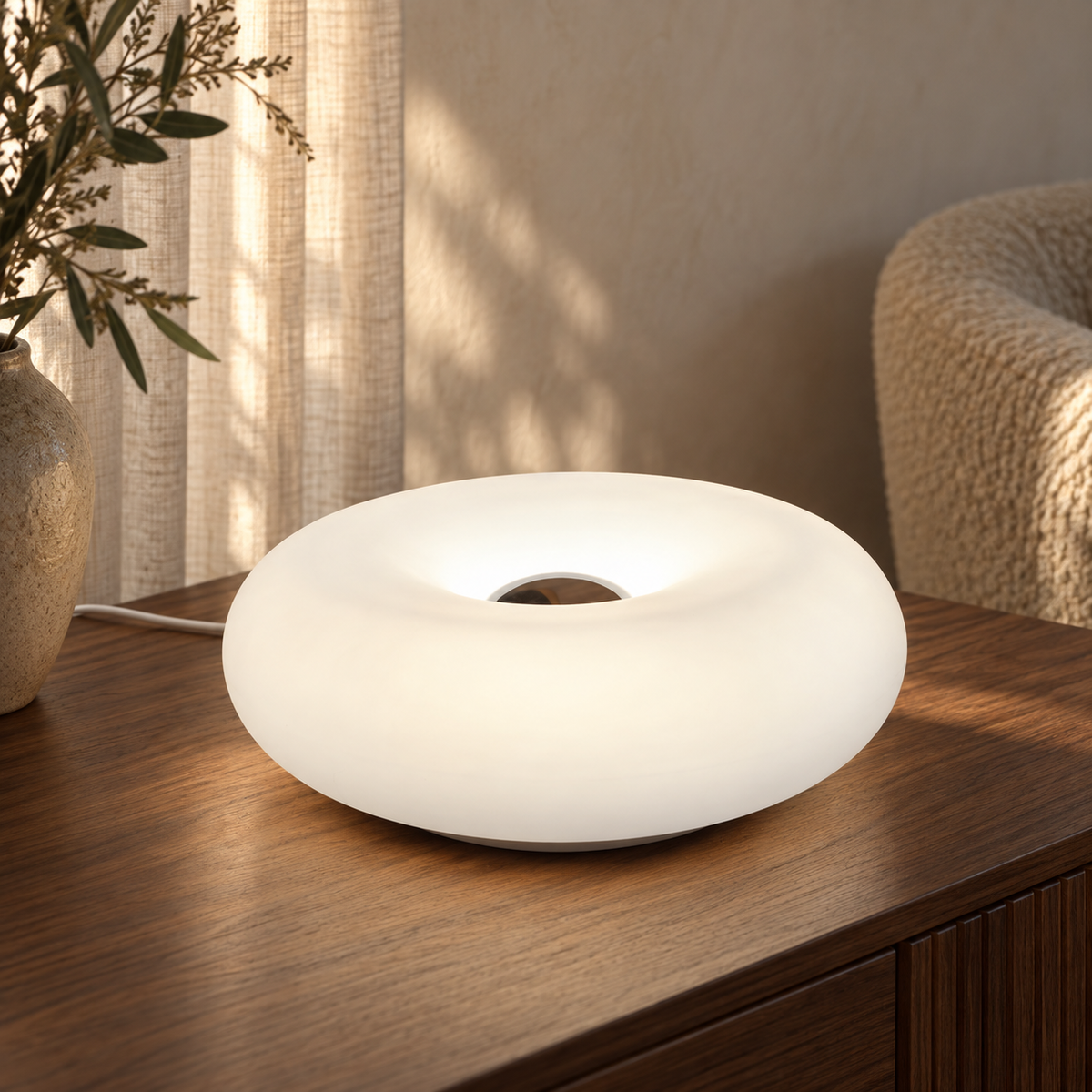 ORBA  Lampe de table LED au design rétro Sunova Home