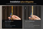 LUMA™ | Kit d'Éclairage LED COB Architectural avec Variateur Tactile Sunova Home