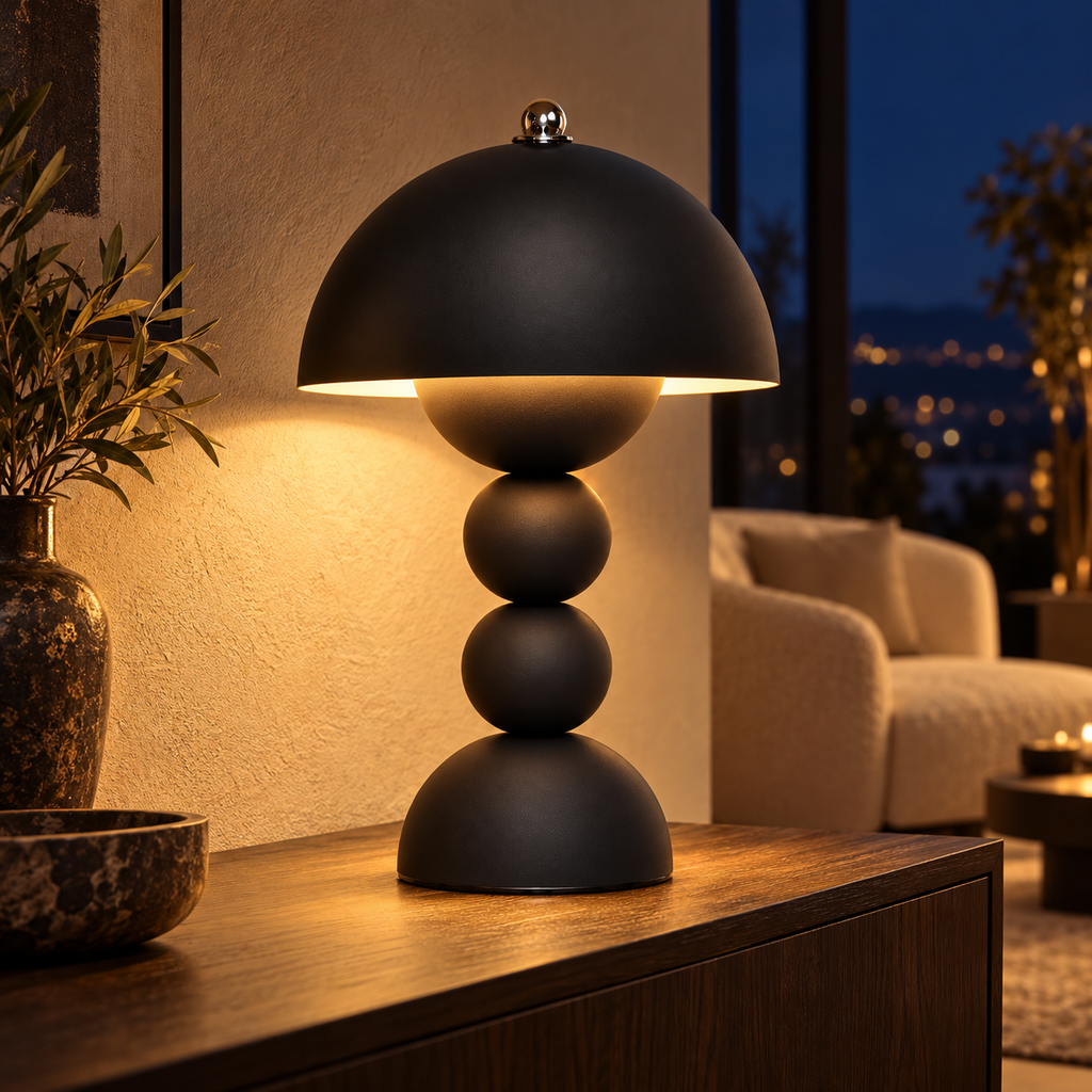 PERLA™ | Lampe Champignon à Perles Sunova Home