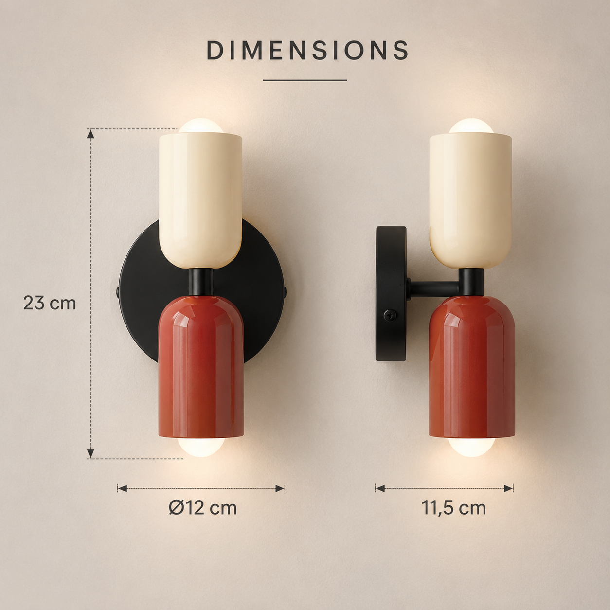 Applique Murale NORA™ – Design Scandinave