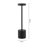Lampe de Table LED sans fil en alliage Rechargeable, 3 couleurs, interrupteur tactile, veilleuse de Style nordique, pour maison, Bar, Restaurant, ambiance, lampe de bureau Sunova Home