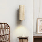 Wabi Sabi jaune marbre applique Led chevet japon chambre salon applique murale travertin escalier couloir décor applique Sunova Home