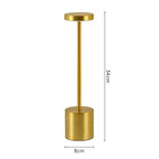 Lampe de Table LED sans fil en alliage Rechargeable, 3 couleurs, interrupteur tactile, veilleuse de Style nordique, pour maison, Bar, Restaurant, ambiance, lampe de bureau Sunova Home