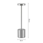 Lampe de Table LED sans fil en alliage Rechargeable, 3 couleurs, interrupteur tactile, veilleuse de Style nordique, pour maison, Bar, Restaurant, ambiance, lampe de bureau Sunova Home