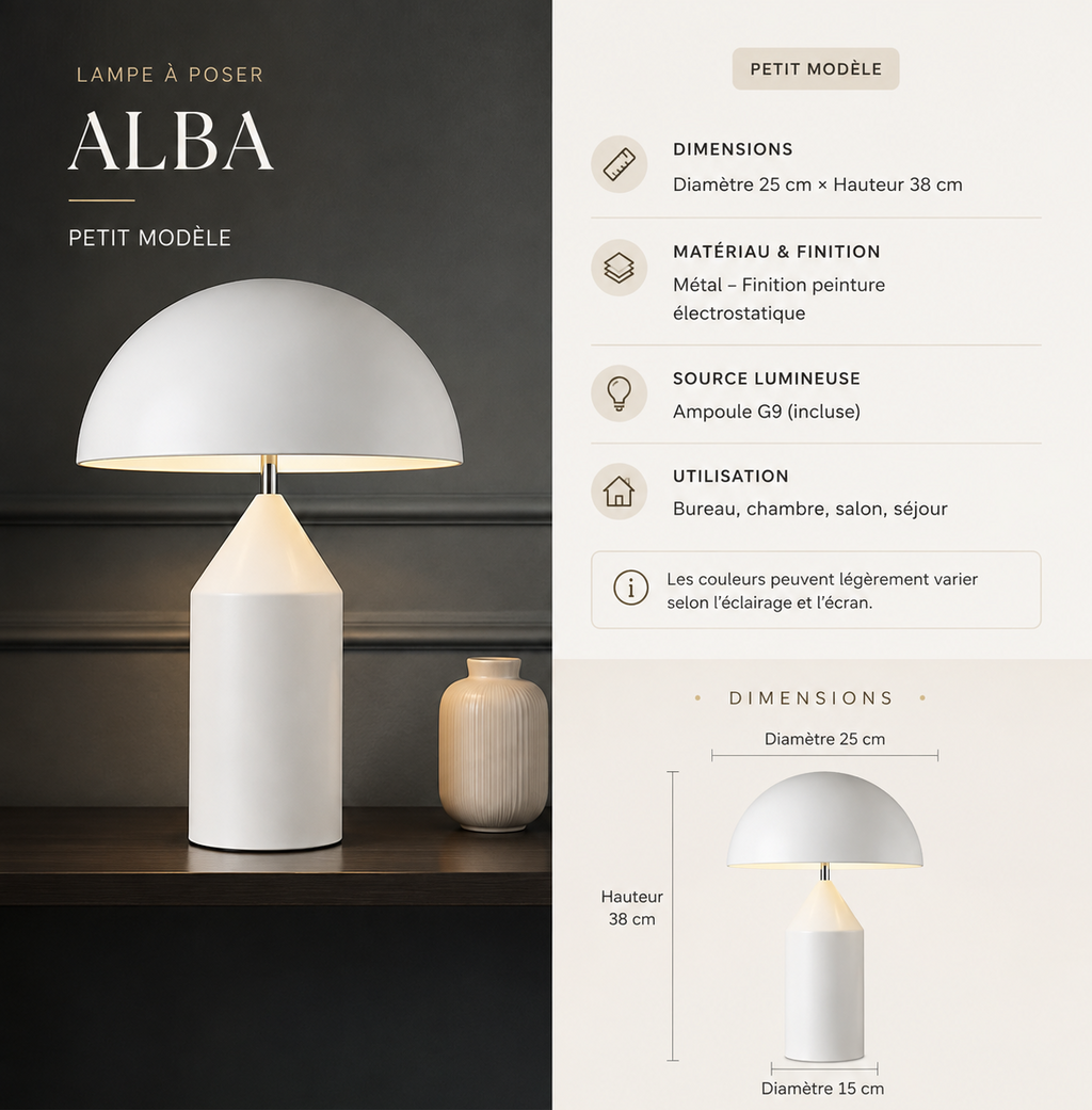 TRIA™ | Lampadaire LED Design 3 Lumières Sunova Home