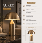TRIA™ | Lampadaire LED Design 3 Lumières Sunova Home